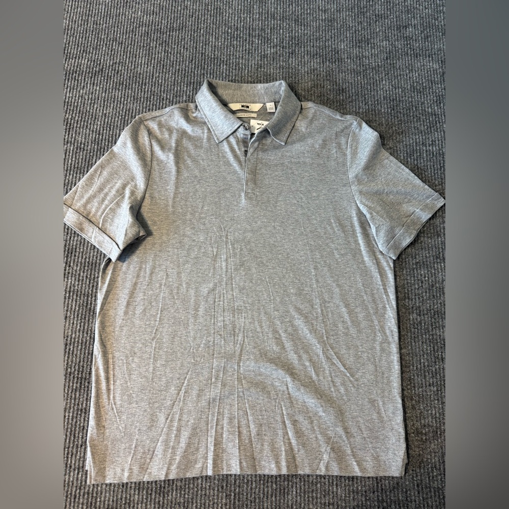 NWT Men's Joseph Abbound Gray Polo Shirt size L
